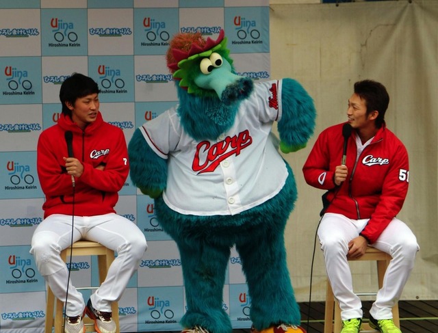 広島競輪堂林鈴木誠也トークショー