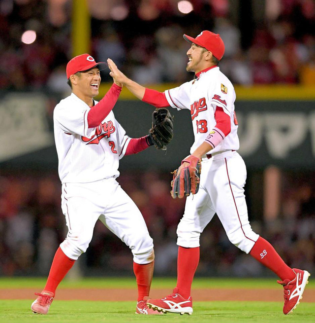 田中広輔菊池涼介