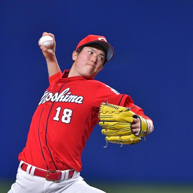 カープ森下8回零封で10勝到達