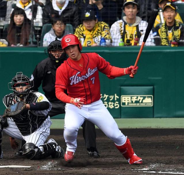 堂林翔太_オープン戦_1号
