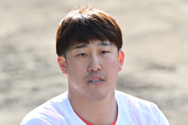 カープ小園が体調不良で試合欠場。病院で診察→宿舎で静養