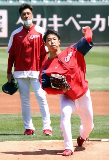 カープ玉村昇悟(20)初の1軍合流