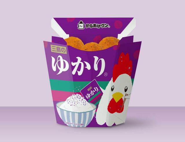 広島からあげクンふりかけの「ゆかり」とコラボ中四国で限定販売