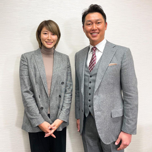 狩野舞子はカープ新井さんにソックリ インスタに新井兄弟との比較画像を公開 広島東洋カープアンテナ