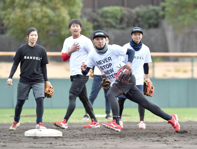 菊池涼介自主トレ公開2020年