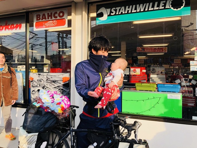 カープ津田息子自転車日本一周達成_02