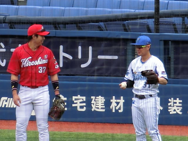 柴田選手野間選手