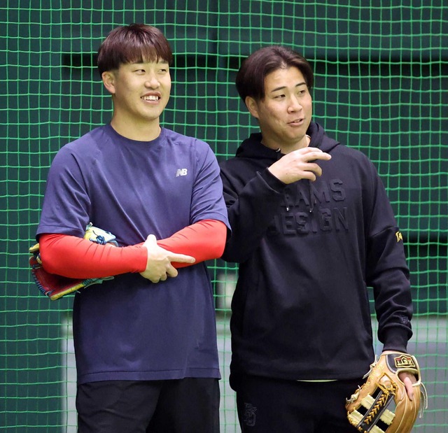 カープ山足、コミュ力で溶け込む！「僕よう喋るので」オリックス時代もムードメーカー