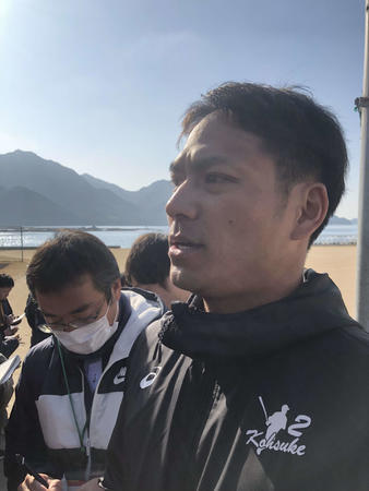 田中広輔もう1回タナキクをアピール