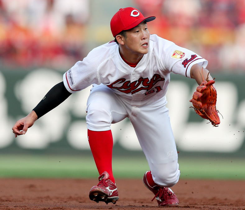 カープ小園エラーからフランスア痛恨被弾で逆転負け 西川5号2ラン 會澤タイムリー 田中広輔 に交代せず連続試合出場もストップ 広島4 5オリックス 試合結果 広島東洋カープアンテナ