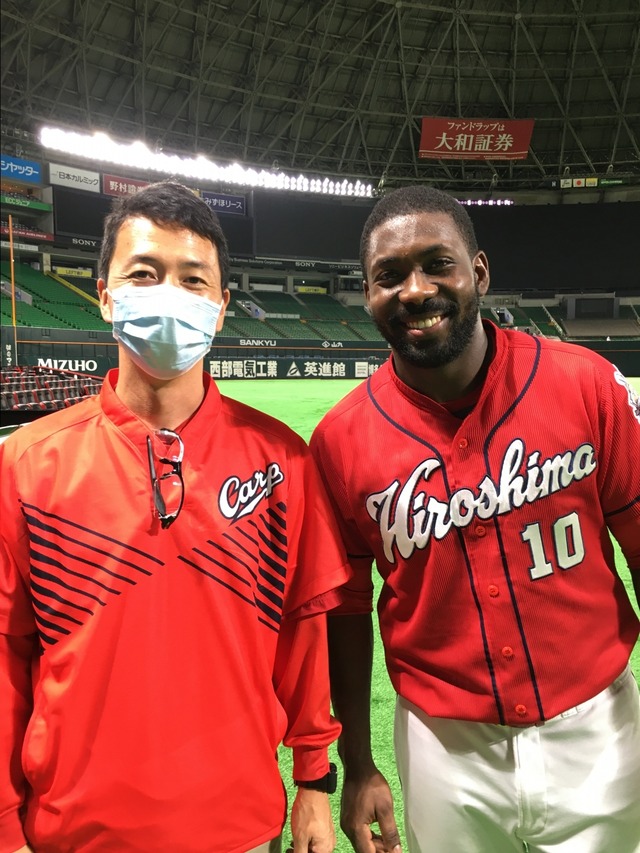 広島ピレラ球団史上2人目の外国人開幕1番スタメン