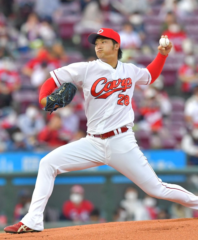 カープ床田6回1失点