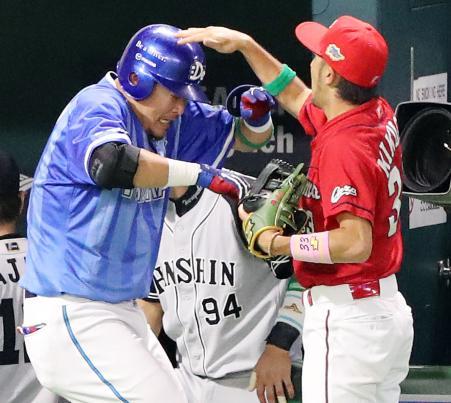 菊池筒香イジる