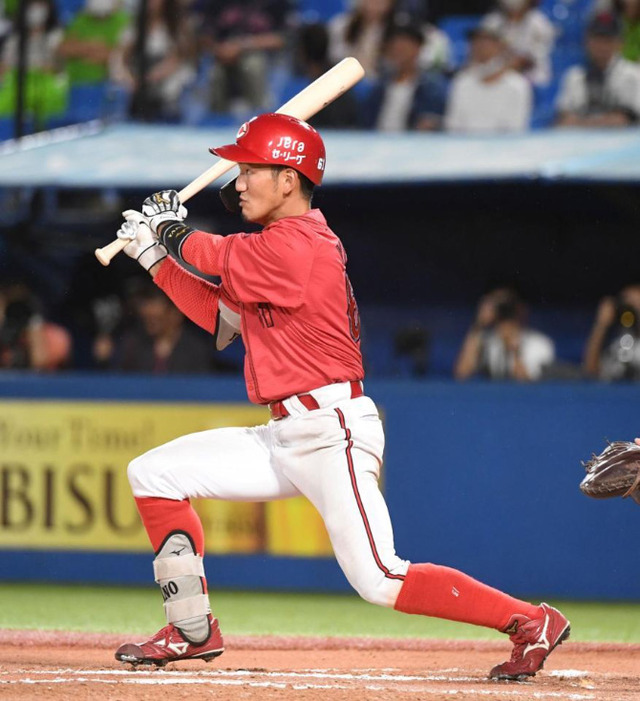 カープ西川9号！坂倉11号！矢野猛打賞！小園上本デビ1打点！猛打爆発12安打2発5得点！【広島5-11ヤクルト/試合結果】