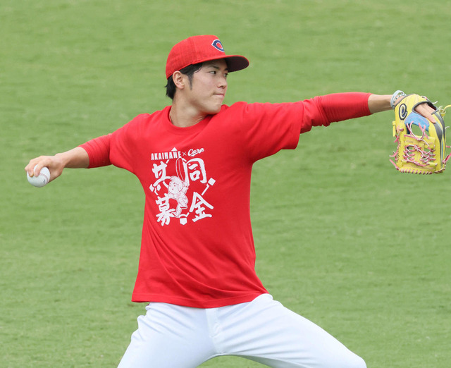 カープ森下中日大野巨人菅野阪神西最優秀防御率争い