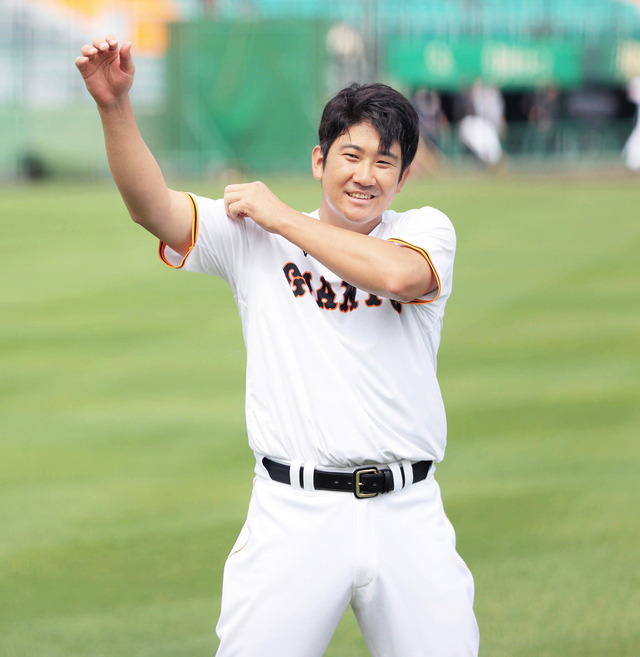 広島巨人練習試合_菅野先発