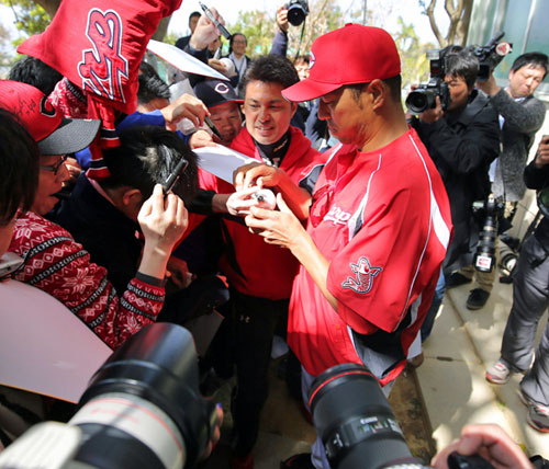 黒田博樹サイン会