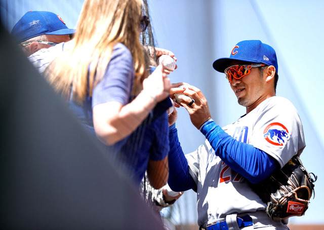 カブス鈴木誠也『4番ライト』でスタメン出場