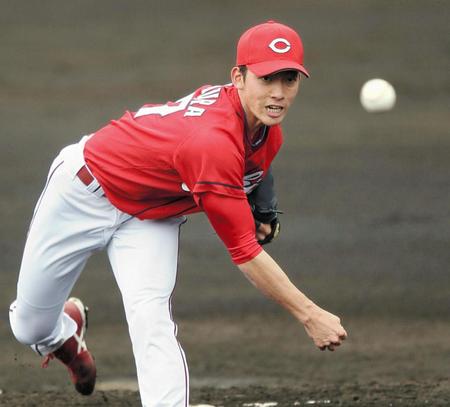 カープ中村祐太_オリックス練習試合_03