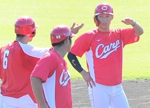 カープ西川龍馬_実戦復帰