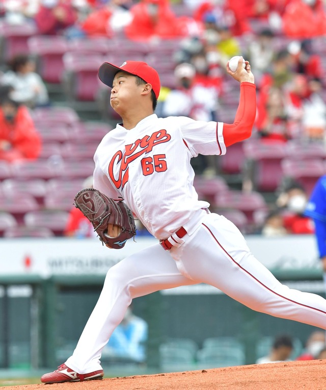 カープ玉村ホロ苦黒星デビューも収穫あり