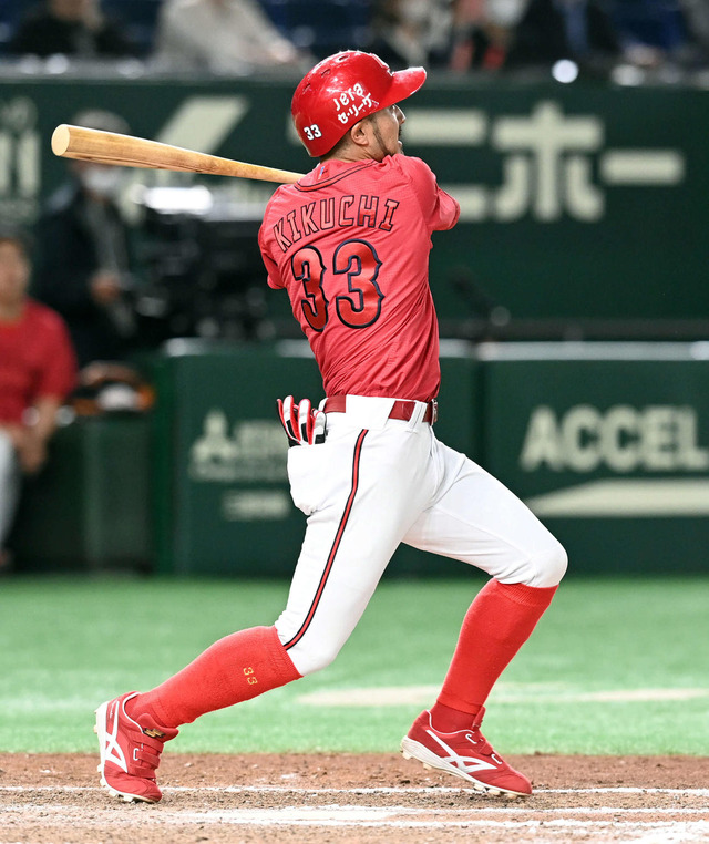 カープ菊池涼介、6号決勝ホームラン！巨人バルドナードから値千金弾！！