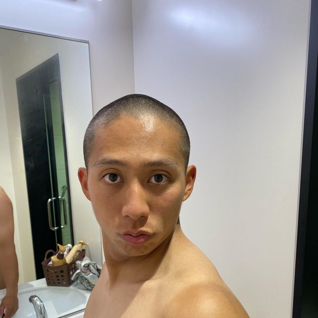 羽月隆太郎_坊主_海老蔵