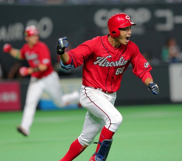 日本シリーズカープ安部同点タイムリー