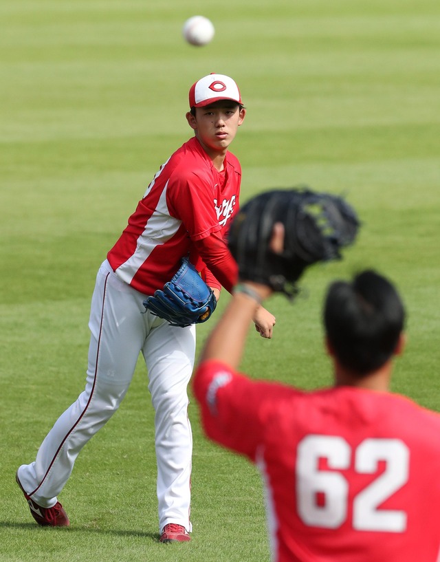 カープ新星ドラ4小林樹斗が1軍合流!最終戦で1軍デビュー