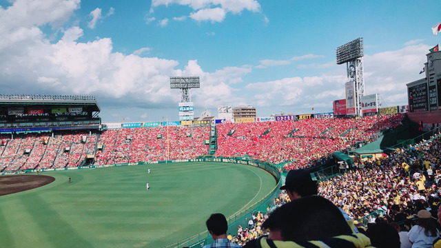 カープファン_甲子園