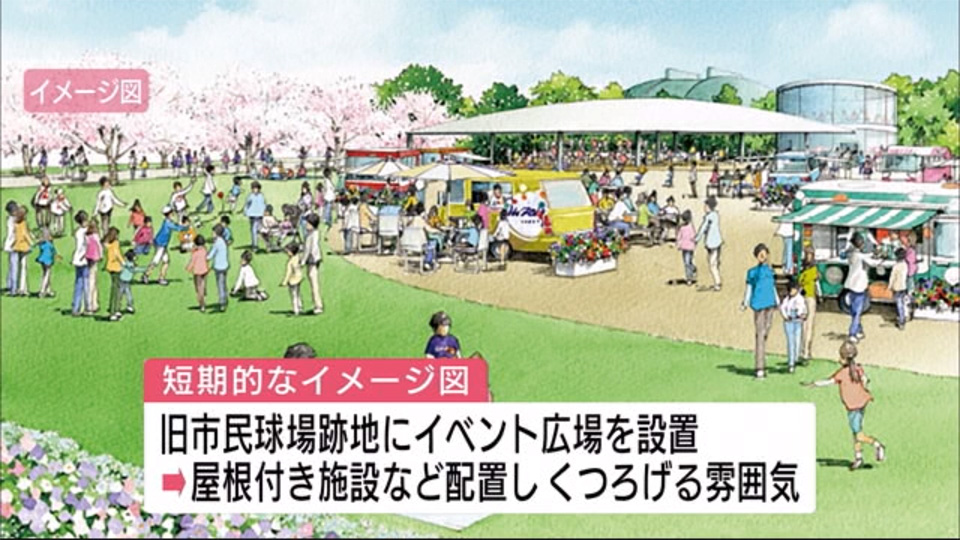 広島市民球場跡地は イベント広場 に 広島市がイメージ公開 広島東洋カープアンテナ