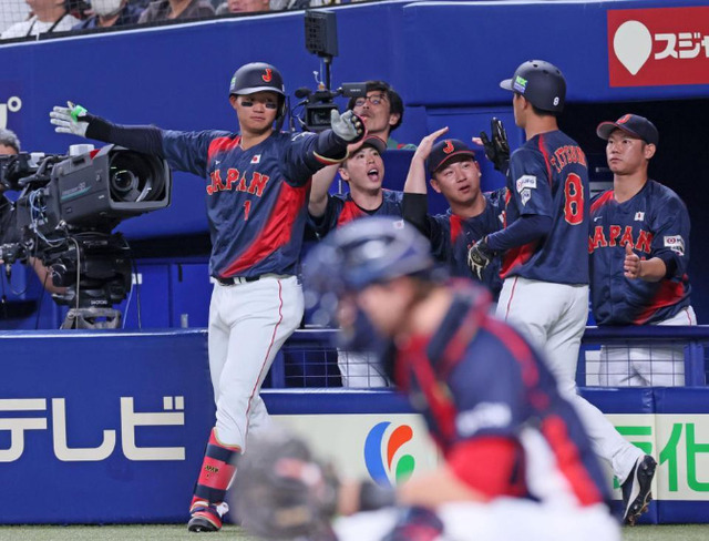 侍ジャパン森下ホームラン