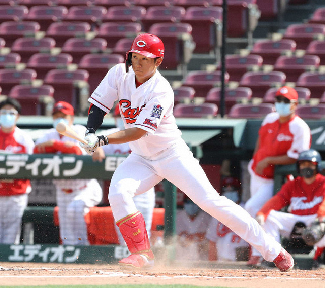 西川龍馬ワンバンヒット