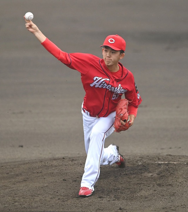 カープ小林樹斗3回3失点で課題見つかる