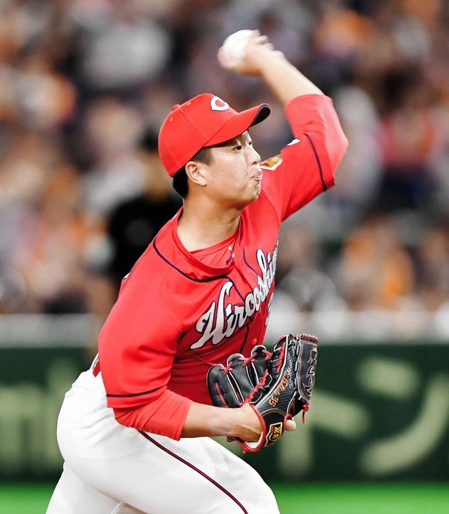 塹江敦哉2回完全投球