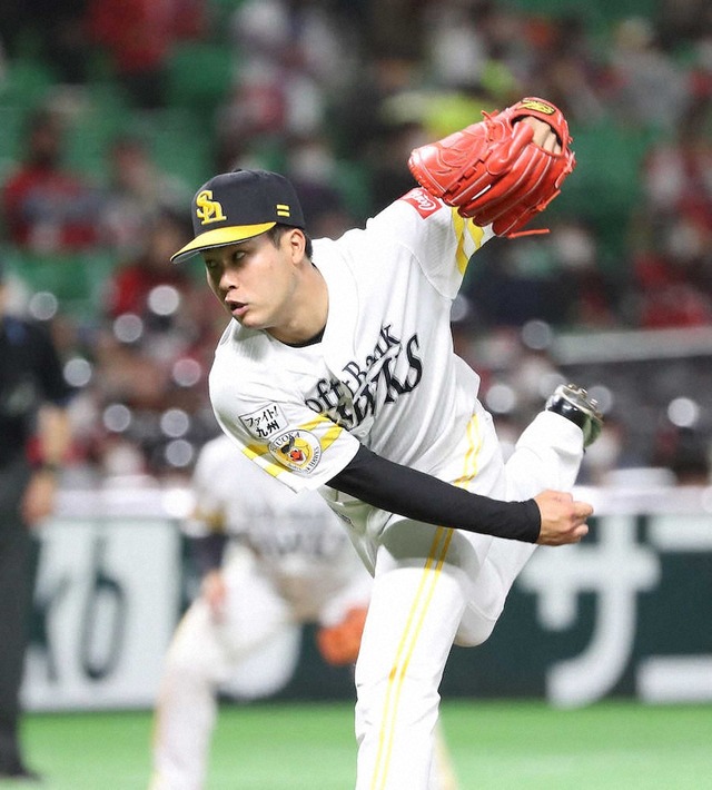 ホークス藤井皓哉古巣カープ戦に勝ちパターンで登板