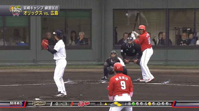 広島オリックス練習試合_13