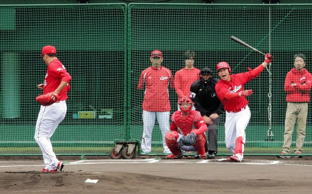 黒田新井強襲