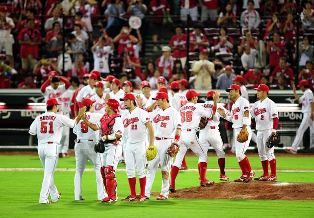広島カープ地元優勝ならず