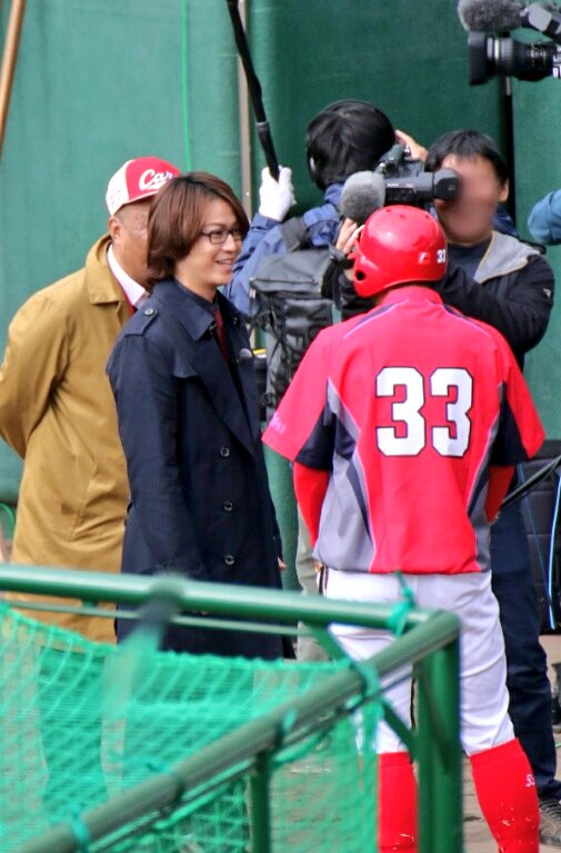 菊池涼介_亀梨君_打撃アドバイス_06