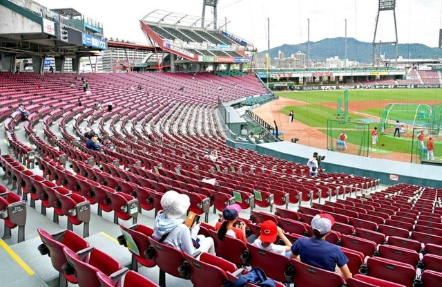 カープモデルがプロ野球の有観客ゲームお手本に