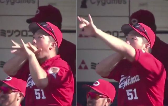 口臭ピロピロポーズ