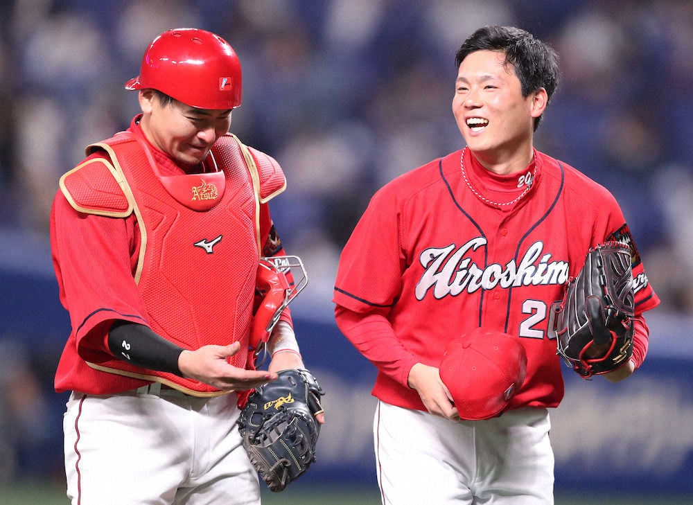 カープ栗林が憧れの中日に完璧投球を披露 地元愛知県で勝利の雄叫び 広島東洋カープアンテナ カープ栗林が憧れの中日に完璧投球を披露 地元愛知県で勝利の雄叫び 広島東洋カープアンテナ
