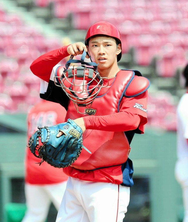 カープ中村奨成2ラン！薮田5回5安打4失点