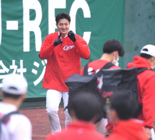カープ床田佐々岡カーブ習得へ
