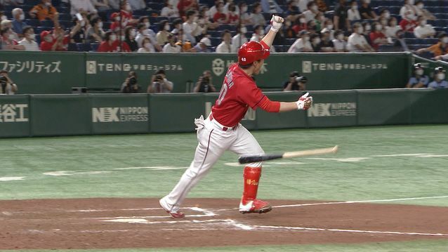 カープ磯村確信グランドスラム