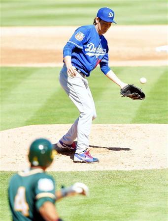 マエケンオープン戦初勝利