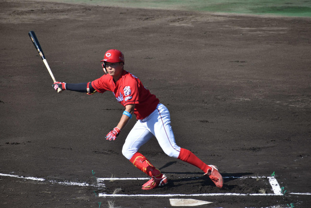 カープ大盛穂また4安打で打率.429！「僕が手本」
