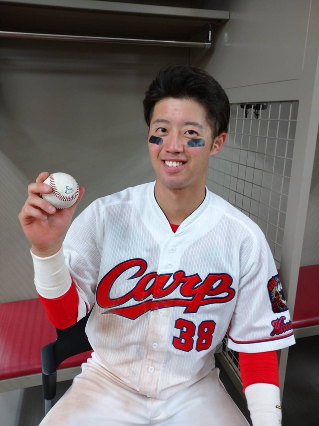 カープ宇草、送球イップスが治りつつある