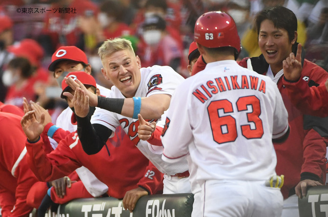 カープクロン打率.192。外角の落ちる球に苦戦中